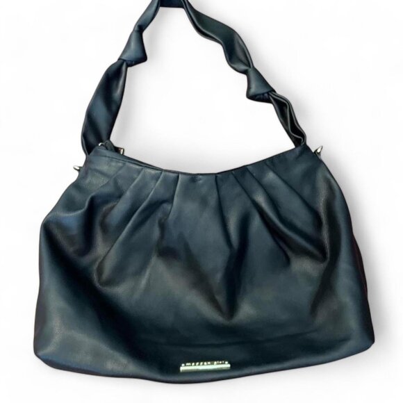 Madden Girl Handbags - Madden Girl Black Hobo Bag